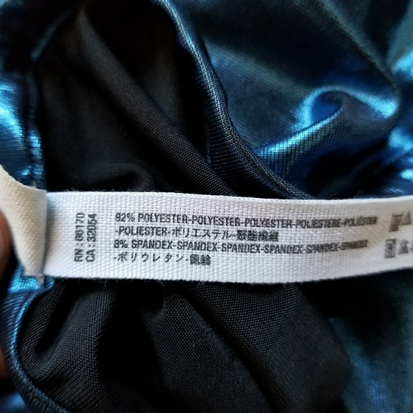 *SOLD*Free People Metallic Blue Legging! - Picture 5 of 8